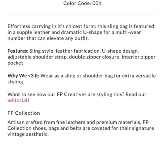 Free People Idle Hands Sling Bag - Picture 7 of 7